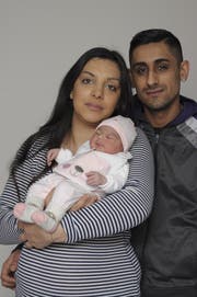 Larissa Paskovic ist das Neujahrsbaby im Spital Herisau. (Bild: pd)