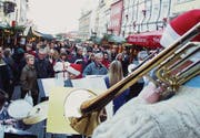 Gibt es dieses Jahr nicht: Musik am Konstanzer Weihnachtsmarkt. (Bild: Claudia Rindt)