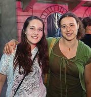 Haben was zu sagen: Alina Eggmann und Assia Eberli. (Bild: Photographer:Rupper Christian)
