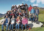 Die Konfirmandinnen und Konfirmanden genossen ihre Wanderung nach Lü. (Bild: PD)