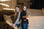 Roland und Clarigna Küng sind zwei von fünf Musikern, die ab heute Abend zu «Schlafes Bruder» spezielle Klänge beisteuern. (Bild: Ralph Ribi)