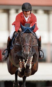 Arthur da Silva mit Inonstop van’t Voorhof am CSIO in Spruce Meadows, Kanada. (Bild: Dirk Caremans)