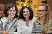 Sandrine Amin, Sabine Engstler und Laura Lahmer. Bilder: tgplus.ch/Chris Marty