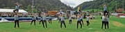 Platz drei mit Note 9,80: das Kleinfeld-Gymnastik-Team vom TV Buchs. (Bilder: PD)