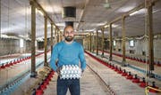Tunahan Cicek kann nicht nur mit dem Fussball gut umgehen. (Bild: Thi My Lien Nguyen)