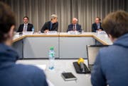 Pressekonferenz der Wärme Frauenfeld AG im Frauenfelder Rathaus. (Bild: Reto Martin)