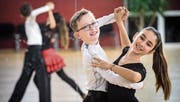 Elegante und ausgezeichnete Tänzer: Arjan Steurer und Aroa Martin. (Bild: Reto Martin)