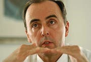 Als Präsident der Thurgauer Elektrizitätswerke setzt er sich 2002 für die Liberalisierung des Strommarktes ein. (Archivbild: Reto Martin)