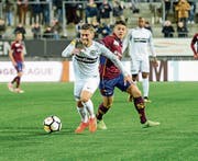 Neuzugang Roberto Alves erkämpft seinen ersten Punktgewinn mit dem FC Wil. (Bild: Gianluca Lombardi)