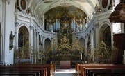 Die Klosterkirche in Fischingen wird mit einer energiesparenden Beleuchtung ausgestattet. (Bild: pd)
