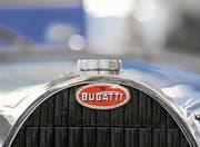 Legendär. Das Bugatti-Emblem ist allein schon ein Blickfang. (Bild: Reto Martin (Reto Martin))