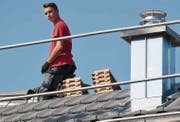 Lukas Baumann hat in seinem Beruf als Polybauer gute Aussichten. (Bild: Yvonne Aldrovandi-Schläpfer)