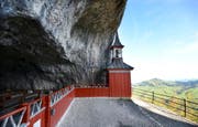 Für Einheimische wie Auswärtige einen Ausflug wert: Das Wildkirchli. (Bild: STEFFEN SCHMIDT (KEYSTONE))