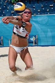 Elena Steinemann erhofft sich einen weiteren Schub für ihre Beachvolleyball-Karriere. (Bild: Adrian Knecht)