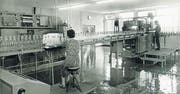 Blick in die Abfüllerei in den 50er-Jahren. (Bild: pd)
