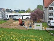 Die Baustelle an der Wilerstrasse. Eine weitere befindet sich in unmittelbarer Nähe an der Ifangstrasse.