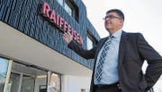 Rolf Müller, Vorsitzender der Bankleitung, freut sich auf den Umzug in das neue Gebäude in Bischofszell. (Bild: PD)