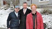 Marcel Kelemen, Dino Duelli und Pascal Démarais bilden das neue Kochtrio. (Bild: Carmen Pagitz)