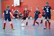 Die Junioren spielten am Herisauer Turnier in vier Kategorien. (Bild: PD)