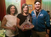 Monica Grande, Eulalia Biedermann und Andreas Tinner (von links). (Bild: PD)