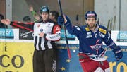 Klotens Roman Schlagenhauf nach dem 3:0. (Bild: Patrick Kraemer/KEY)