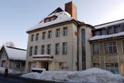 Die Weberei Meyer-Mayor AG in Neu St.Johann. (Bild: WALTER BIERI (KEYSTONE))