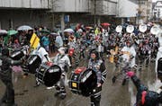 20 Guggen und 17 Nummern nehmen am Fasnachtsumzug teil. (Bild: PD)