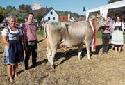 «Brisi» aus dem Stall von Markus Senn ist die neue «Miss Niederhelfenschwil». (Bild: Ernst Inauen)