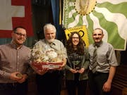 Christian Hildebrand, Robert Brunner, Angela Rutz und Kurt Geisser (von links). (Bild: PD)