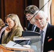Sein Stichentscheid war gefragt: Grossratspräsident Max Arnold. (Bild: Donato Caspari)