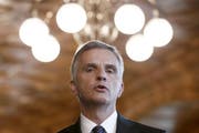 "Die Schweiz ist ein unparteiisches Land, das auch so wahrgenommen wird", sagt Didier Burkhalter. (Bild: Keystone)