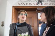 Das Amt hätte Inge Schmid (SVP) sehr gefreut Es wäre eine neue Herausforderung gewesen, wie die 56-Jährige sagt. (Bild: Ralph Ribi)