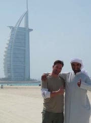 Möckli mit Mohammed Al Balooshi.