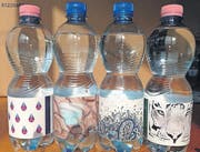 Etiketten für guten Zweck: Die Kreationen stammen von Chao Arakawa, Joey Doron, Alessia Giezendanner und Tristan Gehin. (Bild: pd)