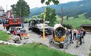 Auch die Produzenten nutzten die Gelegenheit zur Präsentation in Wildhaus. (Bild: PD)