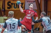 Das Toreschiessen gelang dem SC Frauenfeld (rot) am Donnerstag besser als dem HSC Kreuzlingen. (Bild: PD/Felix Walker)
