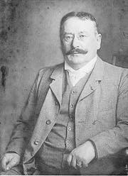 Unternehmer Julius Maggi um das Jahr 1900. (Bild: Historiques Nestlé, Vevey.)