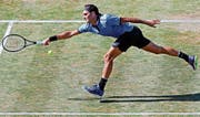 Roger Federer verpasst seinen 1100. Sieg auf der Tour. (Bild: Roland Wittek/EPA)