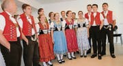 Die Jodelformation Öhli-Chöli aus Appenzell bereicherte das Jahresfest. (Bilder: pf)