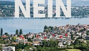 Fotorealistische Visualisierung der IG Scheitingen: So dürfe Steckborn in Zukunft nicht aussehen, fordert die Anwohnergruppe. (Bild: Pd.)