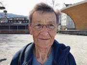 Vreni Kaufmann, 70, Pensionärin, Rorschach (Bild: Rebecca Frei)