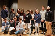 Die Gewinner und Cédric Butti (Zweiter von rechts). (Bild: PD)