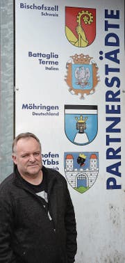 Martin Herzog engagiert sich als Komiteepräsident für Bischofszells Kontakte mit den Partnerstädten. (Bild: Georg Stelzner)