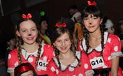 Die drei Minni Mäuse Jolina, Maja und Saira. (Bild: Andrea Müntener)