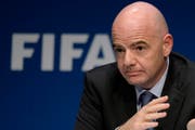 Fifa-Präsident Gianni Infantino. (Bild: WALTER BIERI (KEYSTONE))