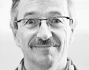 Franz Portmann Velofahrer Vorstand Grüne Weinfelden (Bild: Mario Testa)