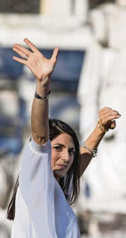 Virginia Raggi, die erste Bürgermeisterin von Rom. (Bild: epa/Massimo Percossi)