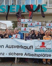 Demonstration in Konstanz. (Bild: IG Metall)