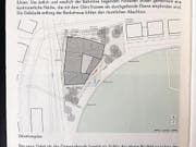 Grundriss des vormals geplanten Gemeindesaals: Die Romanshorner verwarfen diese Idee 2011. (Bild: Botschaft Urnenabstimmung 15. Mai 2011)