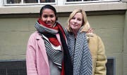 Johanna Scheurer und Natasha Zünd. (Bilder: PD)